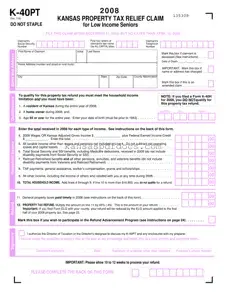 Download Kansas K 40Pt Form